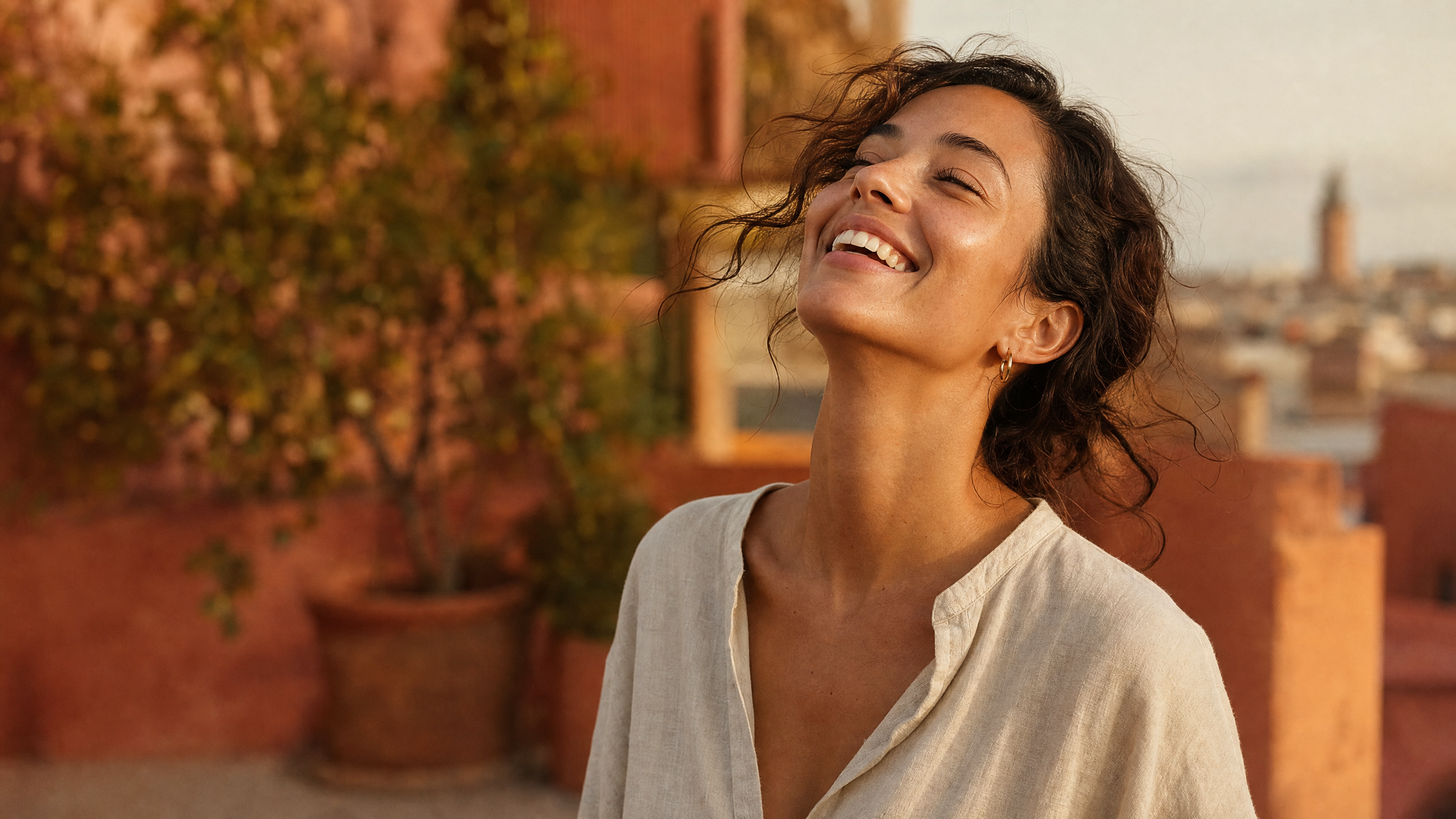 Golden hour — pure joy